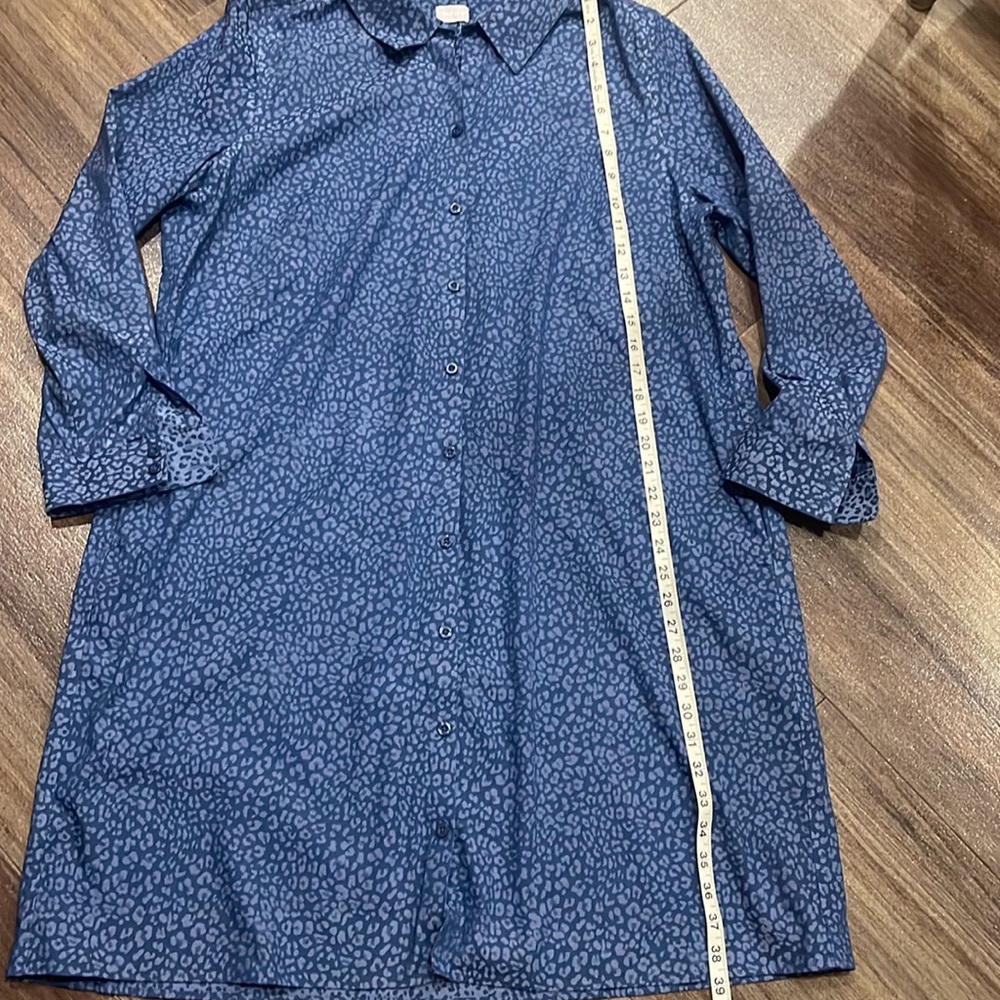 Chico’s Coolmax Shirt Dress - Picture 4 of 9